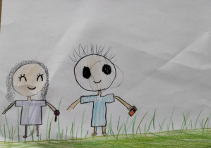 Dzień Babci i Dziadka w świetlicy szkolnej_portret babci/dziadka_twórcza praca świetliczaka.