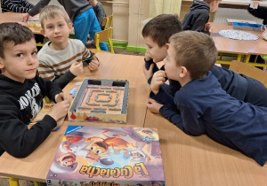 Dzień Gier Planszowych w klasie 1a.