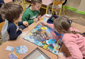 Dzień Gier Planszowych w klasie 1a.