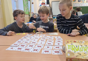 Dzień Gier Planszowych w klasie 1a.