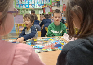 Dzień Gier Planszowych w klasie 1a.