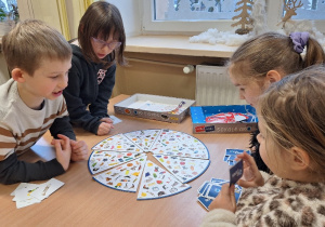 Dzień Gier Planszowych w klasie 1a.