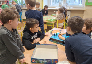 Dzień Gier Planszowych w klasie 1a.