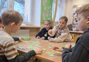 Dzień Gier Planszowych w klasie 1a.