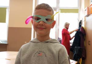 Maski karnawałowe_podsumowanie karnawału_praca świetliczaka.