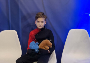 Mikołaj Komuński i 3 m-ce w kategorii dodatkowej wśród chłopców..