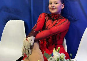 Karina Kvasnievska i 21 m-ce w klasie srebrnej dziewcząt.