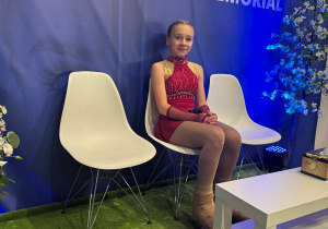 Daryna Sarzhan i 15 m-ce w klasie złotej dziewcząt.