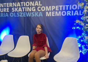 Hanna Gawrońska i 6 m-ce w kategorii dodatkowej wśród dziewcząt.