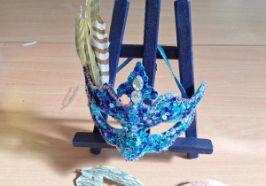 "Maska Karnawałowa"_Noemi Galińska (klasa 2b)_1 m-ce.