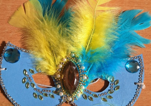 "Maska Karnawałowa"_2 m-ce w kategorii klas pierwszych.