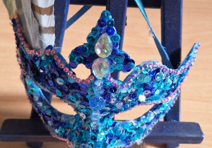 "Maska Karnawałowa"_1 m-ce w kategorii klas drugich.