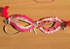 "Maska Karnawałowa"_3 m-ce w kategorii klas drugich.