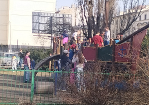 Aktywności świetliczaków, czyli dla każdego coś dobrego:)_aktywność na świeżym powietrzu.