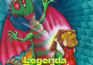 "Legenda o Bazyliszku"_okładka książki.