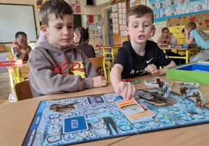 Dzień Gier Planszowych (II tura), czyli projektowo w klasie 1a.