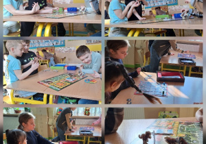 Dzień Gier Planszowych (II tura), czyli projektowo w klasie 1a.