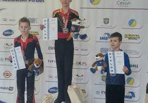 Oliwier Gąsior_Mistrz Polski solistów w klasie srebrnej.