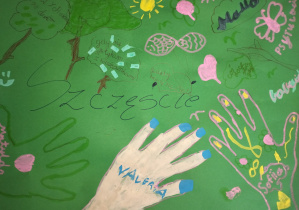 Obchody Międzynarodowego Dnia Szczęścia_twórcze prace świetliczaków.