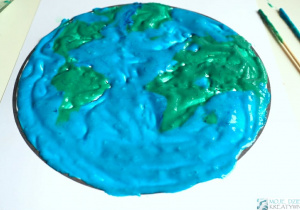 „Ziemia – błękitna planeta”_zajęcia tematyczne w świetlicy szkolnej.