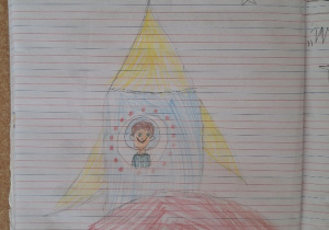 Pierwszoklasiści na tropie kosmicznych nowinek_klasa 1a_fragment notatki z zeszytu.