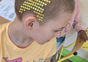 Wiosenna akcja "Dzień zwariowanej wiosennej fryzury"_klasa 1a.