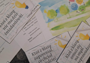 "U-ważne 5 minut!", czyli innowacyjnie w klasie 1a_przykładowe materiały do realizacji działań.