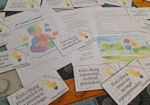 "U-ważne 5 minut!", czyli innowacyjnie w klasie 1a_przykładowe materiały do realizacji wstępu do uważności.