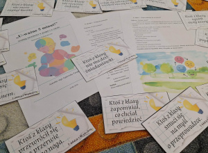 "U-ważne 5 minut!", czyli innowacyjnie w klasie 1a.