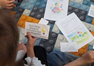 "U-ważne 5 minut!", czyli innowacyjnie w klasie 1a_praca z kartami "Trudne sytuacje".