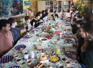 Wielkanocne spotkanie w klasie 5b.