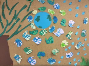 Dzień Ziemi_tematyka dbania o przyrodę w świetlicy szkolnej.