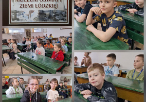 Sentymentalna podróż w czasie_klasa 1a w Muzeum Oświaty Ziemi Łódzkiej.