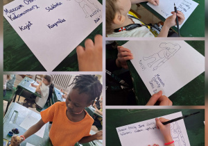 Sentymentalna podróż w czasie_klasa 1a w Muzeum Oświaty Ziemi Łódzkiej_wstęp do kaligrafii.