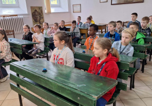 Sentymentalna podróż w czasie_klasa 1a w Muzeum Oświaty Ziemi Łódzkiej.