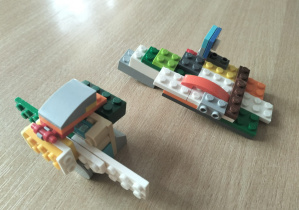 Konstrukcje LEGO, czyli kreatywność świetliczaków w roli głównej.