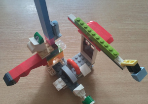 Konstrukcje LEGO, czyli kreatywność świetliczaków w roli głównej.