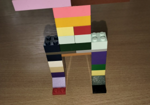 Konstrukcje LEGO, czyli kreatywność świetliczaków w roli głównej.