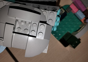 Konstrukcje LEGO, czyli kreatywność świetliczaków w roli głównej.