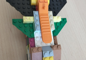 Konstrukcje LEGO, czyli kreatywność świetliczaków w roli głównej.