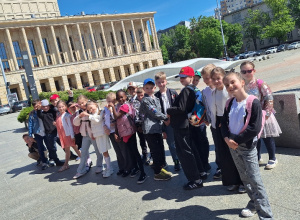 Klasa 1a z wizytą w Teatrze Wielkim.