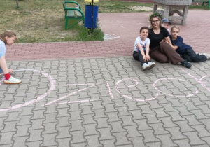 Dzień Dziecka w świetlicy szkolnej.