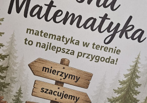 Klasa 3b i projekt "Leśna matematyka"_zajęcia w parku.