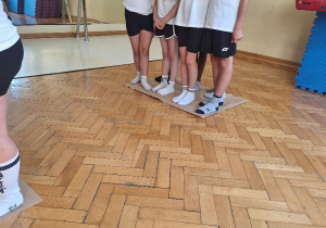 "Razem możemy więcej!"_zajęcia integracyjne w klasie 2a.