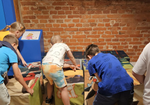 Klasa 3b w Muzeum Kinematografii w Łodzi.