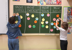 Klasowe obchody Dnia Kropki, czyli "zakropkowani" w klasie 2a_utrwalenia gramatyczne.