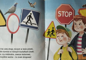 Bezpieczni w szkole i poza szkołą_historyjka na temat bezpieczeństwa.