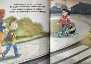 Bezpieczni w szkole i poza szkołą_historyjka na temat bezpieczeństwa.