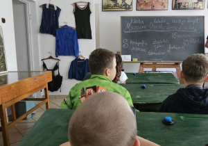 Klasa 3b w Muzeum Oświaty Ziemi Łódzkiej.
