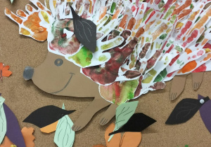 Powitanie jesieni w świetlicy szkolnej_świetliczaki i ich kreatywna twórczość.
